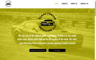 Clean Freaks Detailing LLC website