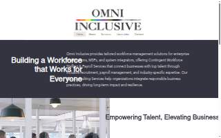 Omni Inclusive website