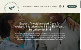 Revive Health Medical Weight Loss & Wellness of Farmington website