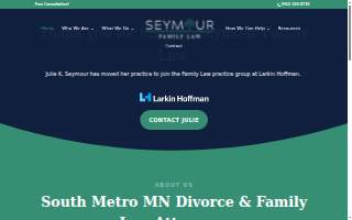 Seymour Family Law of Lakeville website