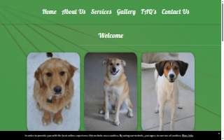 Waggin' Tails Retreat website