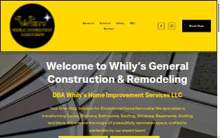 Whily's Home Improvement Services LLC website