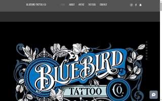 Bluebird Tattoo Co website