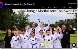 Chung's Martial Arts Tae Kwon Do website