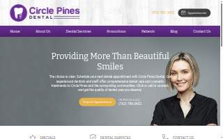 Circle Pines Dental: Dr. John Stentz website