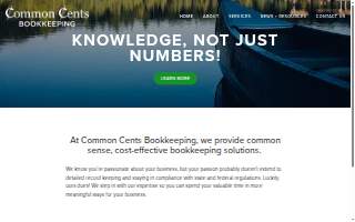 Common Cents Bookkeeping Services - MN website