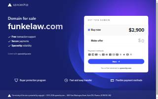 Funke Law PLLC website