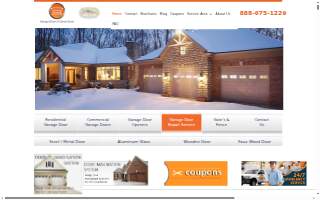 Garage Door 4 Less website