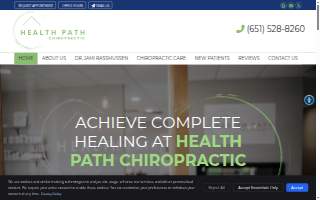 Health Path Chiropractic website