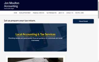 Jon Moulton Accounting of Lino Lakes website