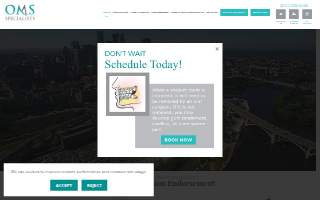 OMS Specialists - Blaine of Lino Lakes website