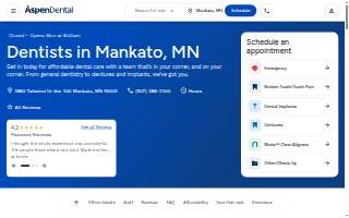 Aspen Dental - Mankato website