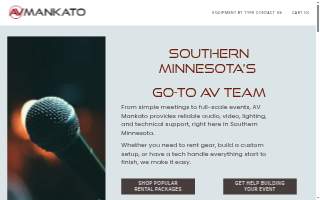 AV Mankato Rental website