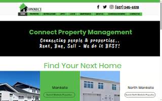 Connect Property Management website