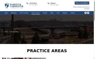 Harvey & Carpenter Attorneys At Law website