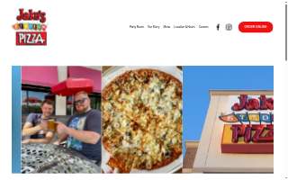 Jake's Stadium Pizza website