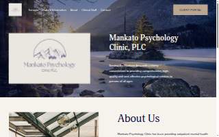 Mankato Psychology Clinic website