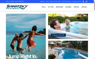 Sawatzky Pools, Inc of Owatonna website
