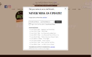 Vintage Escapes Winery & Vineyard of Mankato website