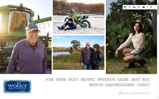 Woller Photography website