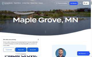 Cornerstone Caregiving of Maple Grove website