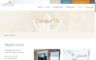 Healthwise Behavioral Health & Wellness website
