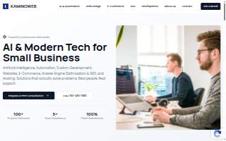 Kaminoweb Inc website