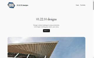 01.22.10 designs of Maplewood website