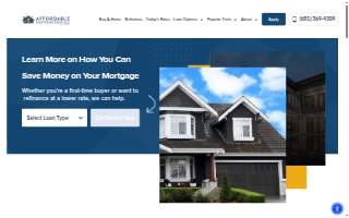 Affordable Mortgage Shop LLC of Maplewood website