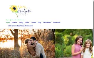 Anna Ligocki Photography website