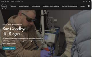 Fearless Tattoo Removal website