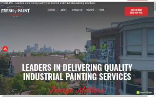 Fresh Paint Inc website