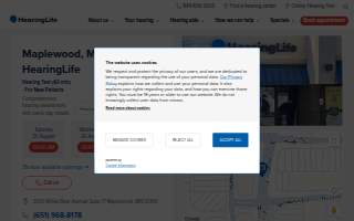 HearingLife of Maplewood MN website