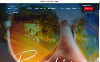 Prestige Pools of Maplewood website