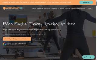 WomanWoRX Pelvic Floor Therapy & Women's Fitness Center by Minnesota Women's Care website