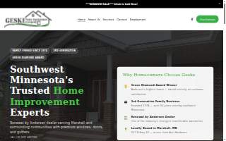 Geske Home Improvement Co. website