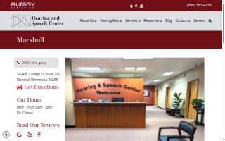 Hearing & Speech Center website