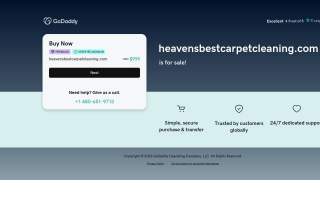 Heaven's Best Carpet Cleaning Wasilla AK website