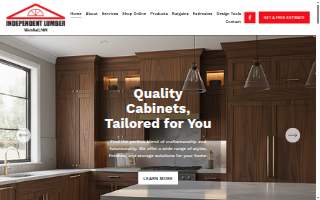 Independent Lumber of Marshall website