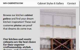 Minnesota Cabinets Inc website
