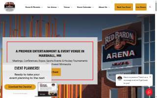 Red Baron Arena & Expo website
