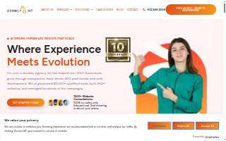 Agency Jet website