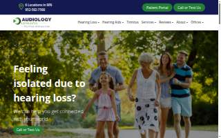 Audiology Concepts website