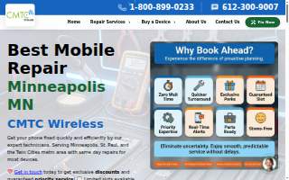 CMTC Wireless - 24/7 Minneapolis MN website