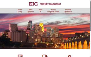 EIG Property Management website