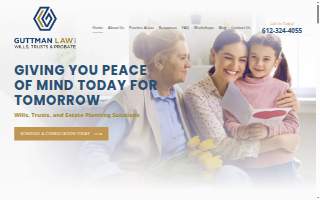 Guttman Law, PLLC of Minneapolis website