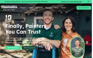 Headwaters Painting website