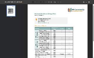 Hennepin Healthcare Allergy Clinic website