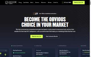 Hook Agency of Minneapolis website