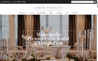 Linen Effects website